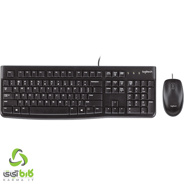 کیبورد و موس لاجیتک MK120 - فروشگاه کارما آیتی