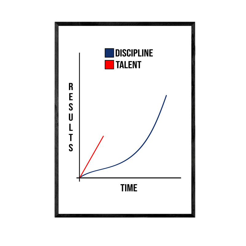 تابلو شاسی مدل انگیزشی Discipline | دنیای قاب