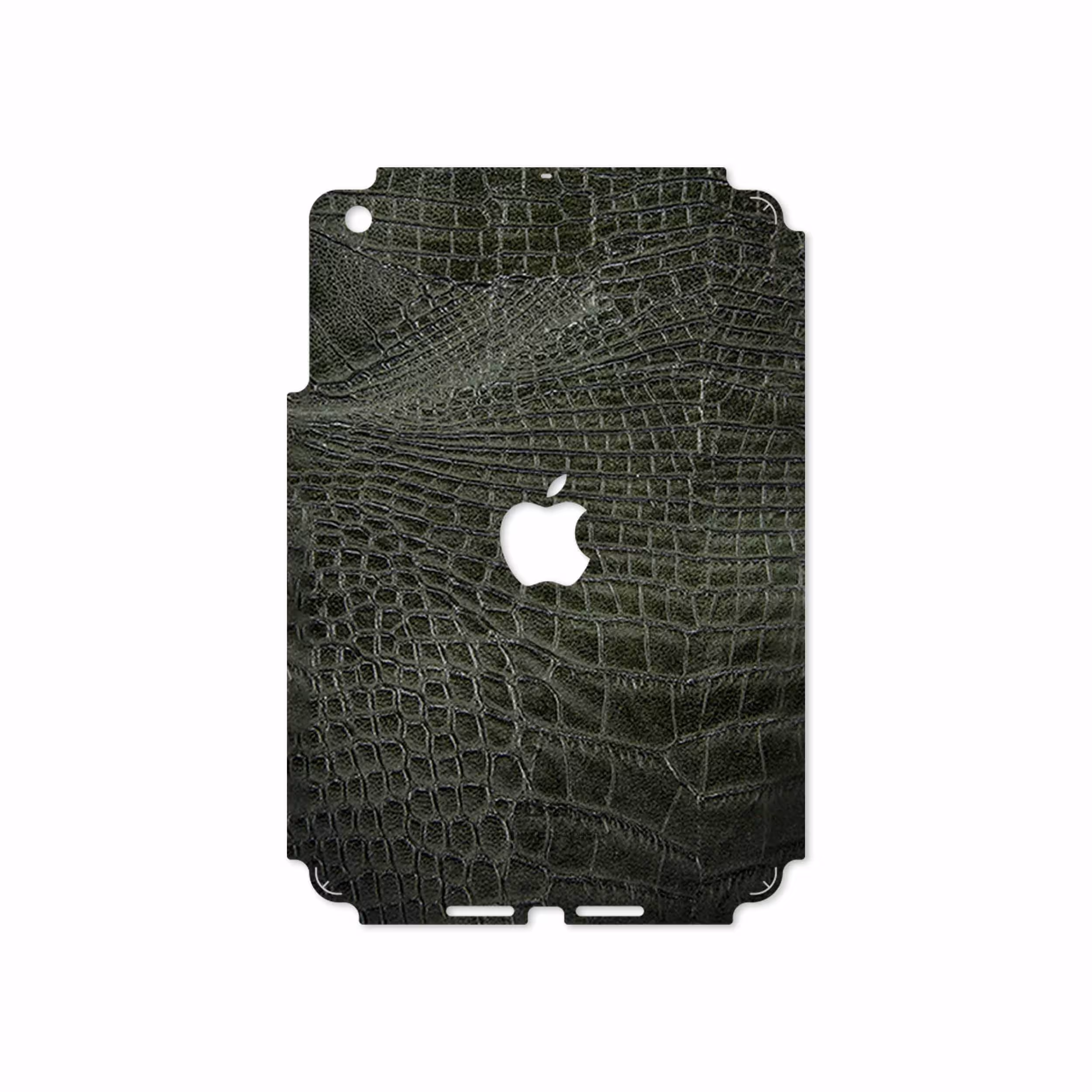 برچسب پوششی ماهوت مدل Green-Crocodile-Leather مناسب برای تبلت اپل iPad mini 2012 A1432