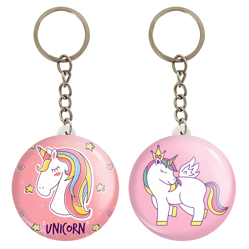 جاکلیدی خندالو مدل اسب تک شاخ یونیکورن کد 11071103 مجموعه 2 عددی