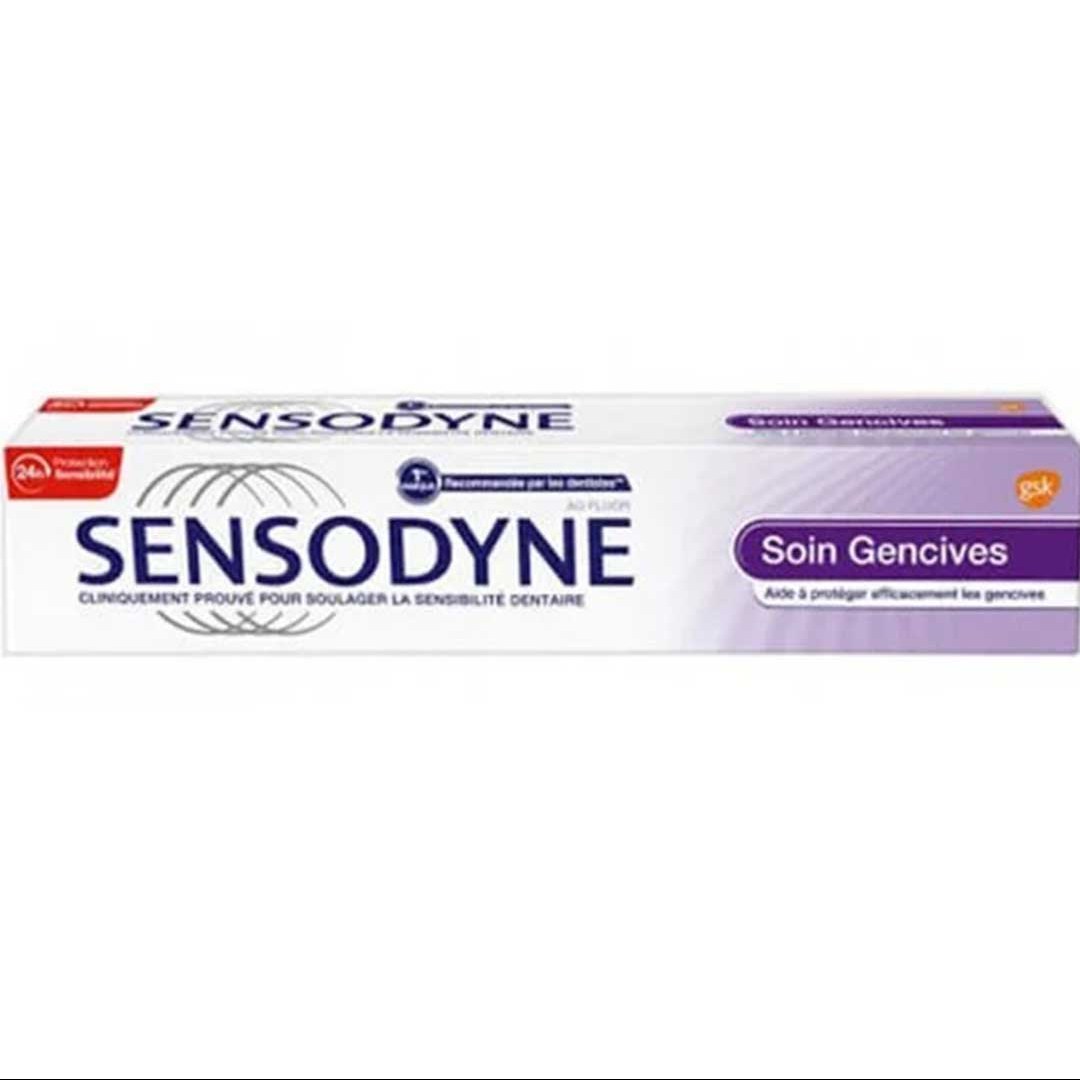 خمیر دندان محافظ لثه سنسوداین 75 میلی لیتر مدل Sensodyne Soine Gencives