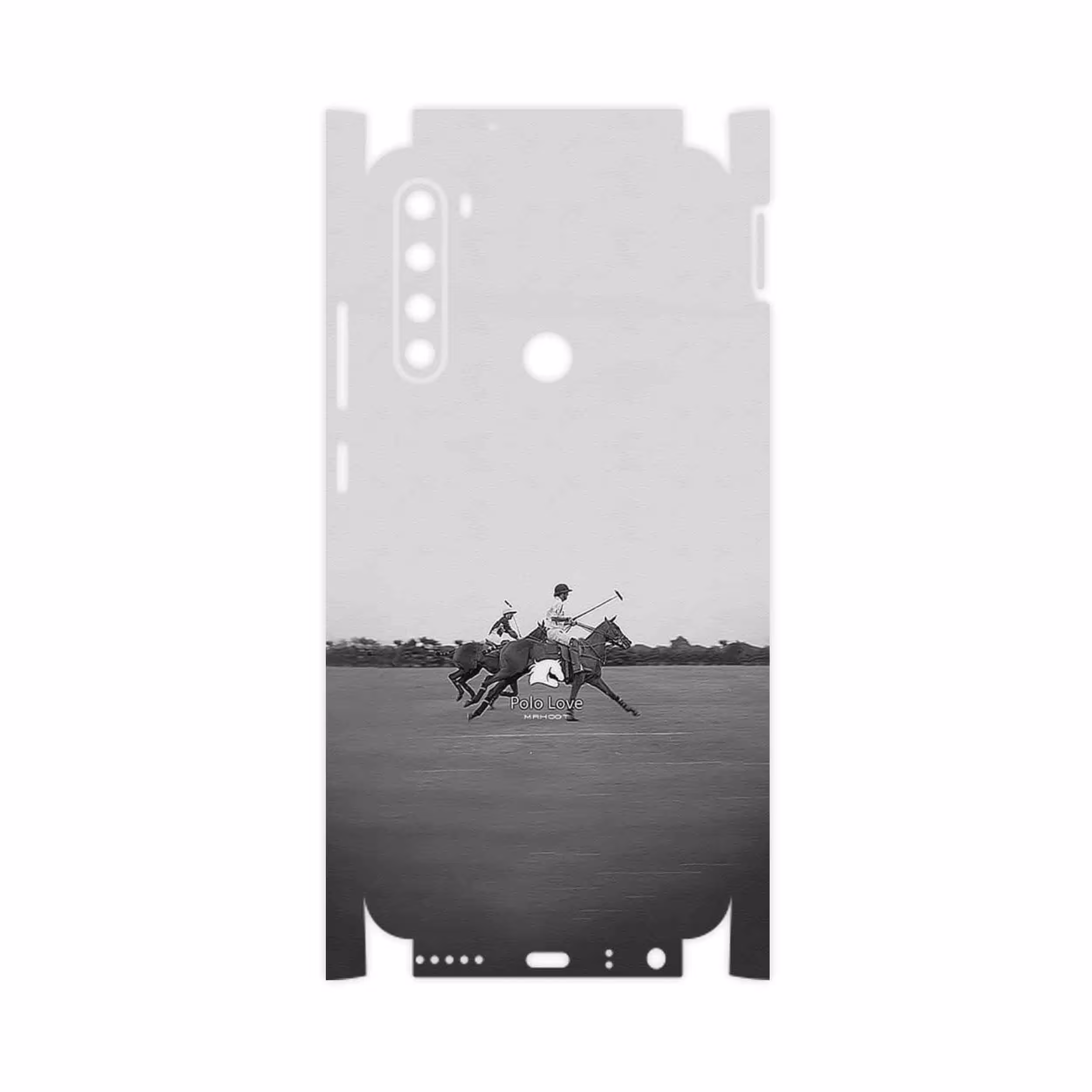 برچسب پوششی ماهوت مدل game of polo-FullSkin مناسب برای گوشی موبایل شیائومی Redmi Note 8 2021