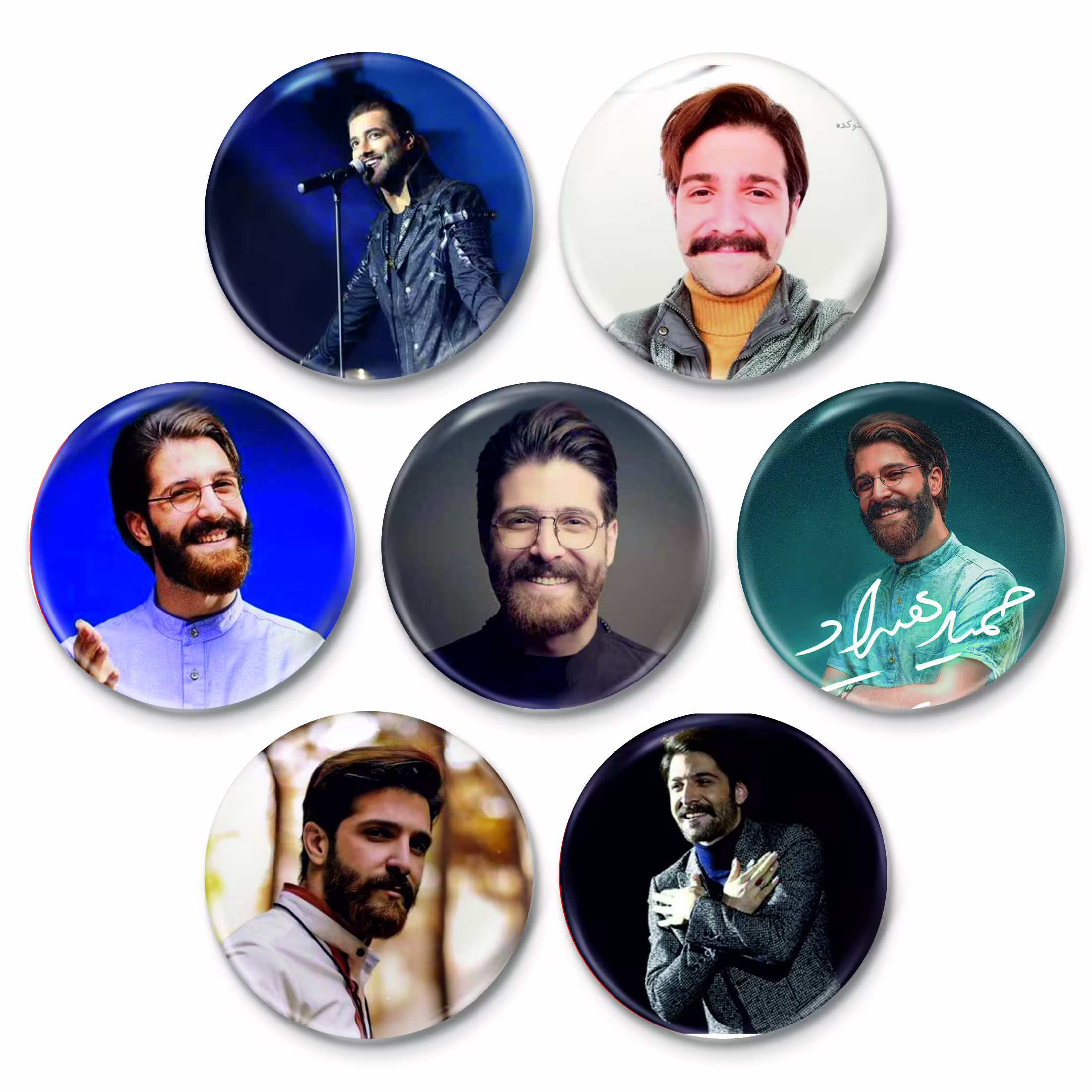 پیکسل طرح خواننده کد 46.84 مجموعه 7 عددی