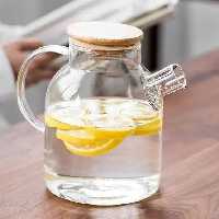 قوری پیرکس 1800 میل درب بامبو