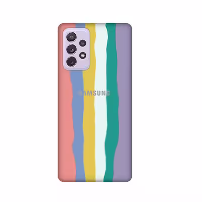 کاور مدل سیلیکونی طرح  Hued مناسب برای گوشی موبایل سامسونگ Galaxy A72