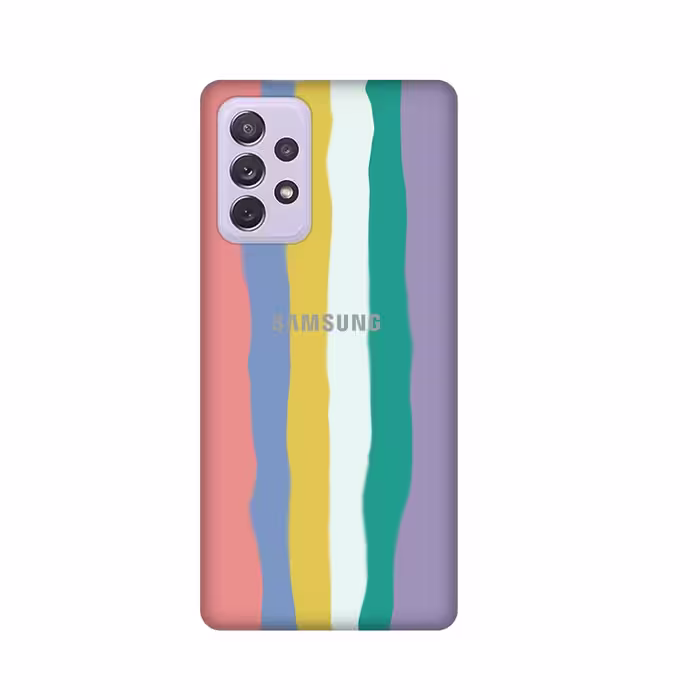 کاور مدل سیلیکونی طرح  Hued مناسب برای گوشی موبایل سامسونگ Galaxy A72