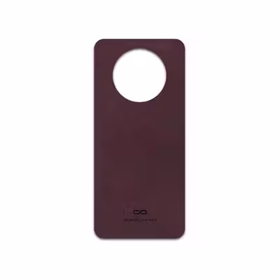 برچسب پوششی ماهوت مدل Matte-Dark-Brown-Leather مناسب برای گوشی موبایل هوآوی Nova Y90