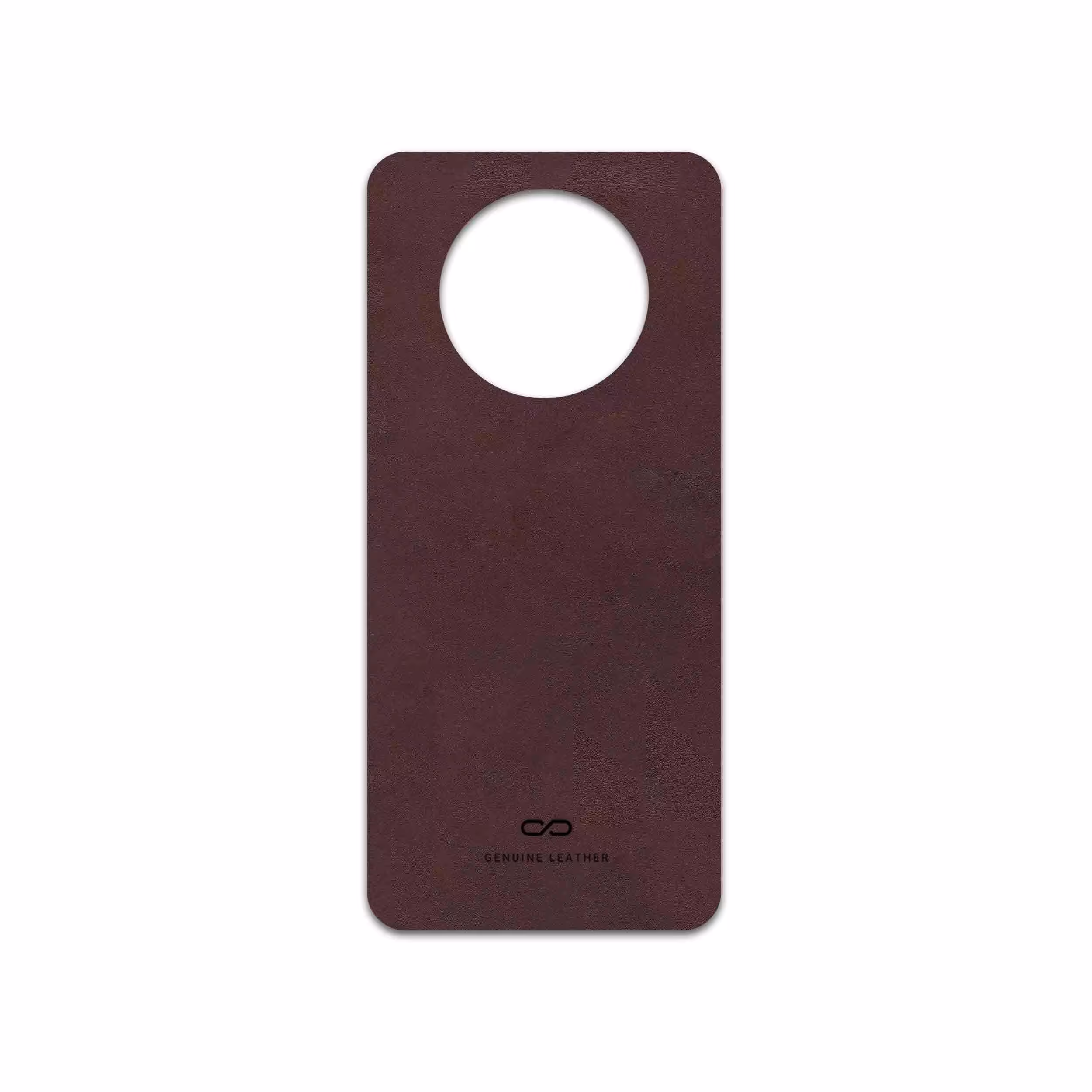 برچسب پوششی ماهوت مدل Matte-Dark-Brown-Leather مناسب برای گوشی موبایل هوآوی Nova Y90