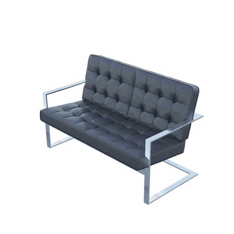 مبل اداری دونفره گلدسیت مدل هرمس کد S70N2