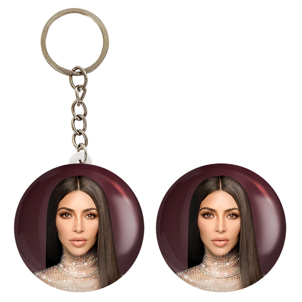 پیکسل خندالو مدل کیم کارداشیان کد 6408 به همراه جاکلیدی