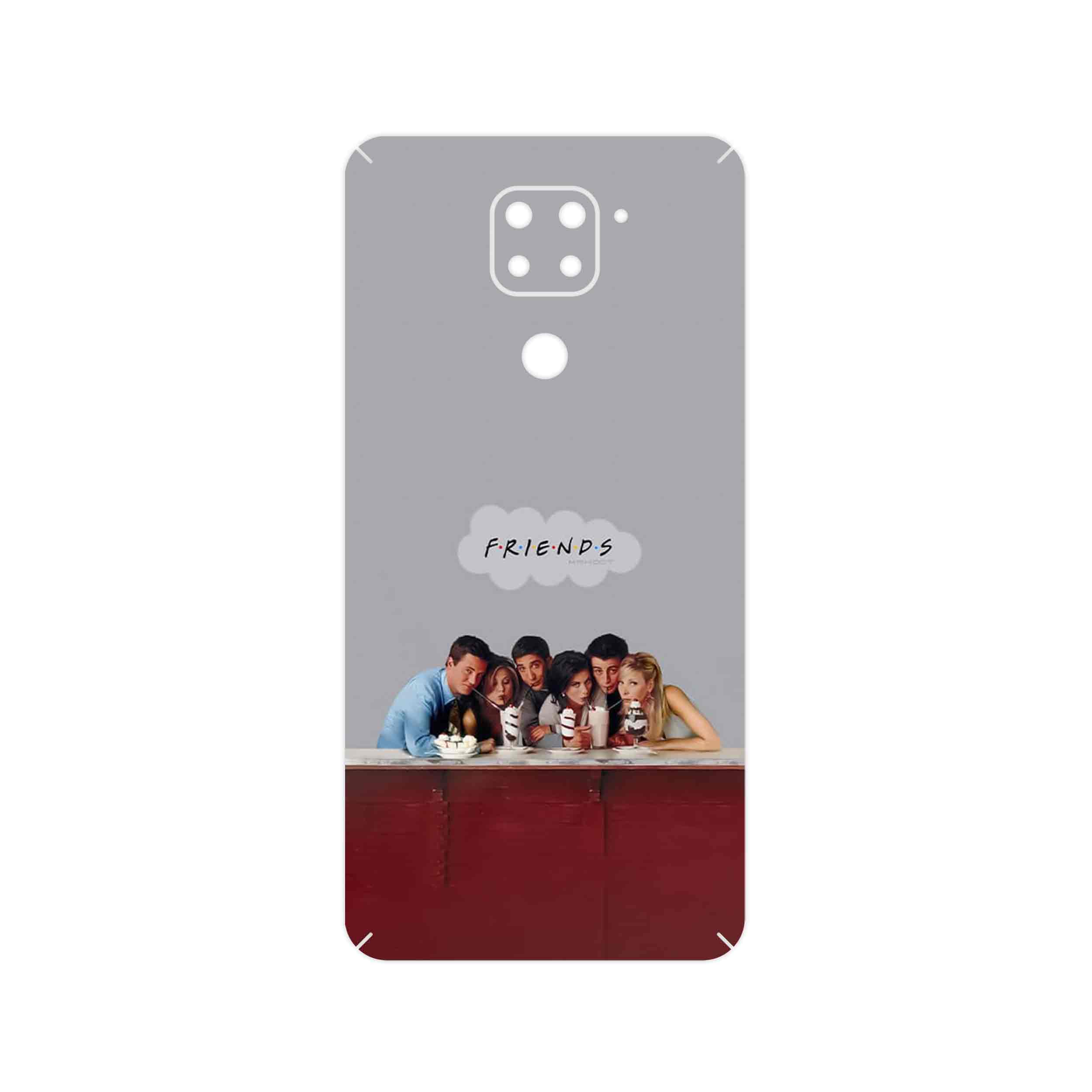برچسب پوششی ماهوت مدل Friends 1 مناسب برای گوشی موبایل شیائومی Redmi Note 9