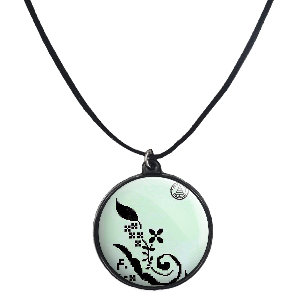 گردنبند پرمانه طرح نوستالوژی کد pmb.3435مدل دو طرفه