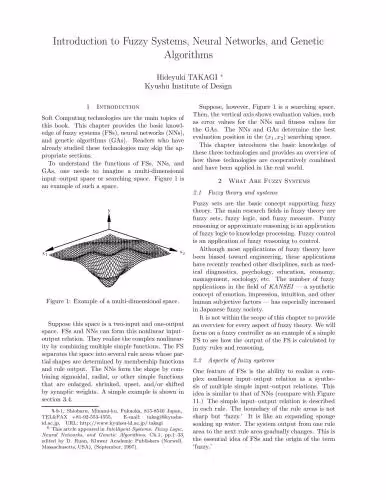 خرید و دانلود نسخه کامل کتاب Introduction to Fuzzy Systems, Neural Networks, and Genetic Algorithms