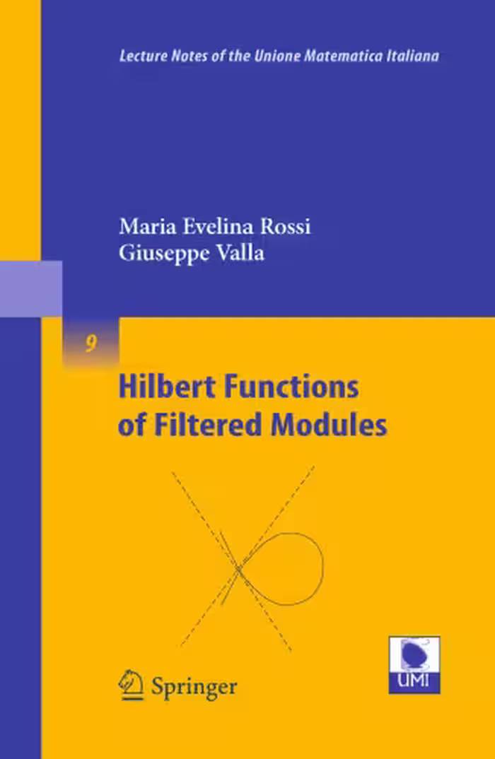 خرید و دانلود نسخه کامل کتاب Hilbert functions of filtered modules