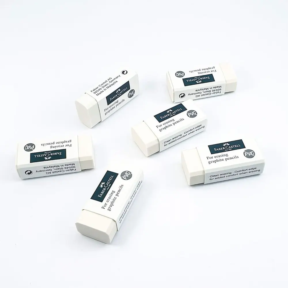 پاک کن سفید 20 عددی سایز بزرگ اورجینال فابر کستل FABER-CASTLE