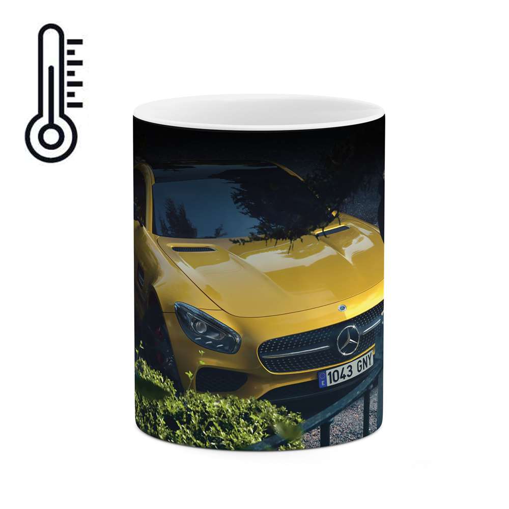 ماگ حرارتی طرح ماشین BENZ مدل mgph10193