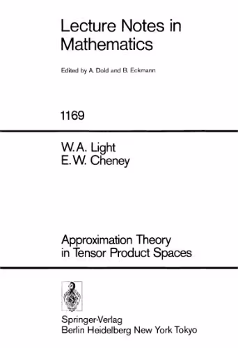 خرید و دانلود نسخه کامل کتاب Approximation Theory in Tensor Product Spaces