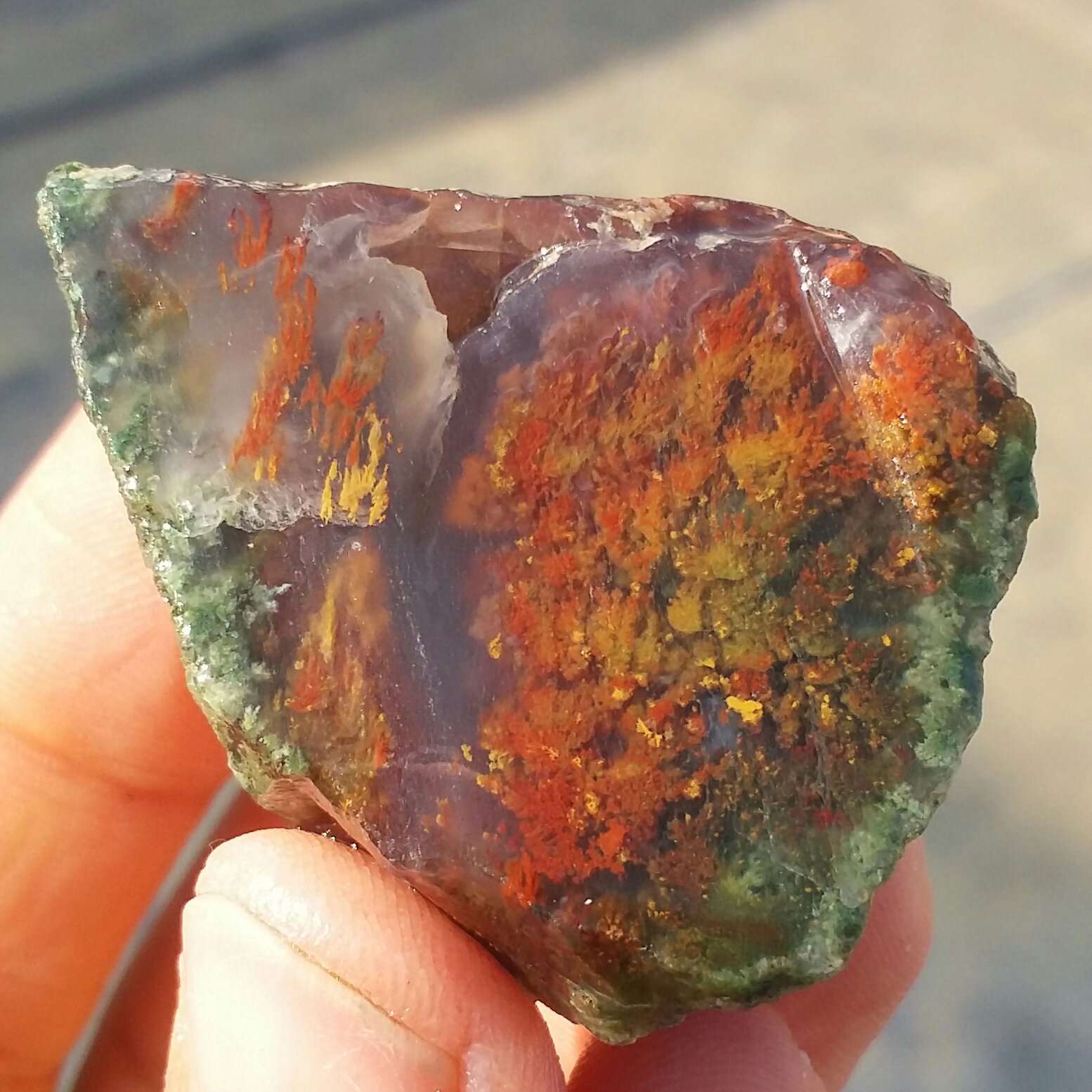 اسلایس سنگ راف حبه عقیق شجر منظره 7رنگ بسیار دیدنی شاهکار خلقت کاملا طبیعی
تابلو نقاشی طبیعی
کد 8647