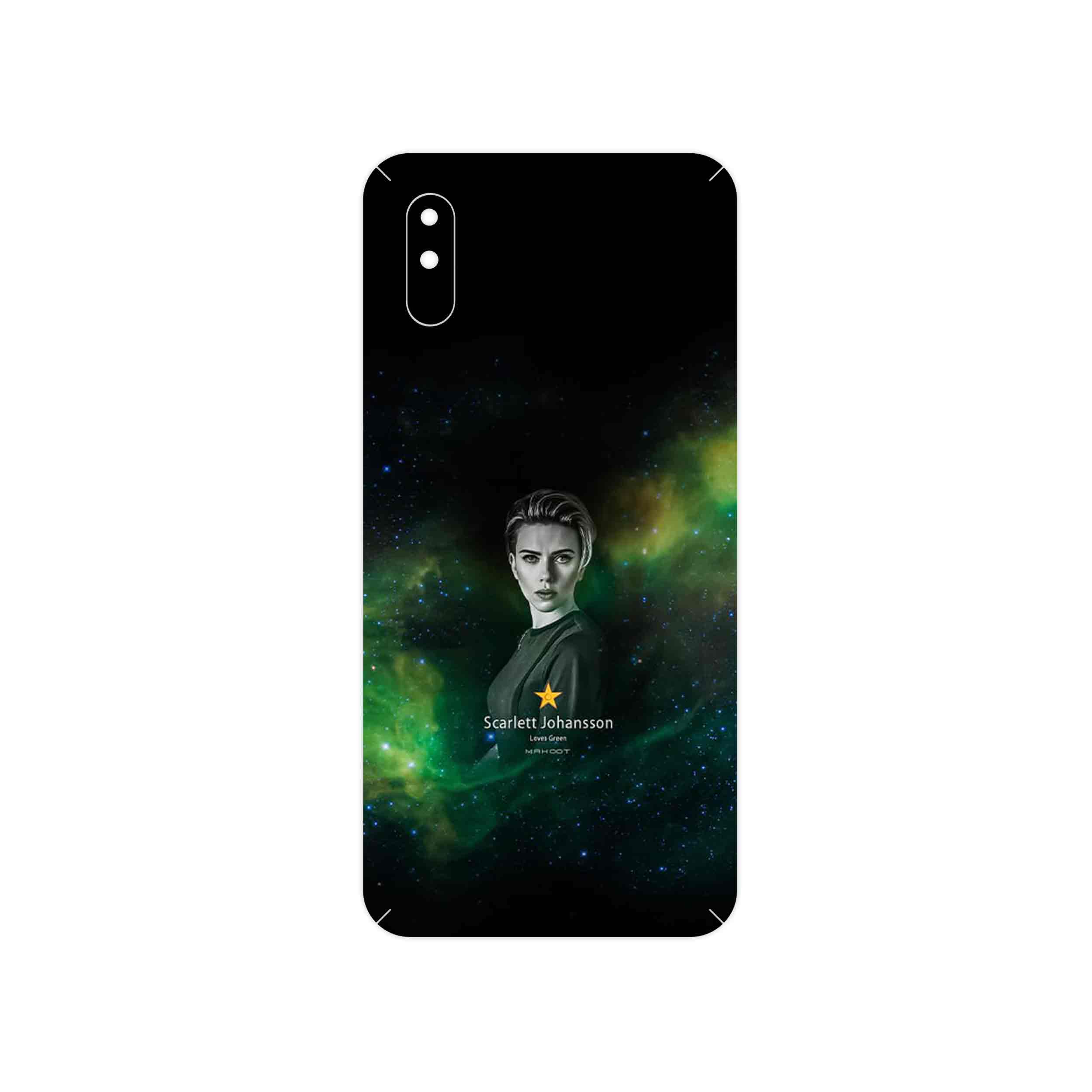 برچسب پوششی ماهوت مدل Scarlett Johansson مناسب برای گوشی موبایل شیائومی Redmi 9i Sport
