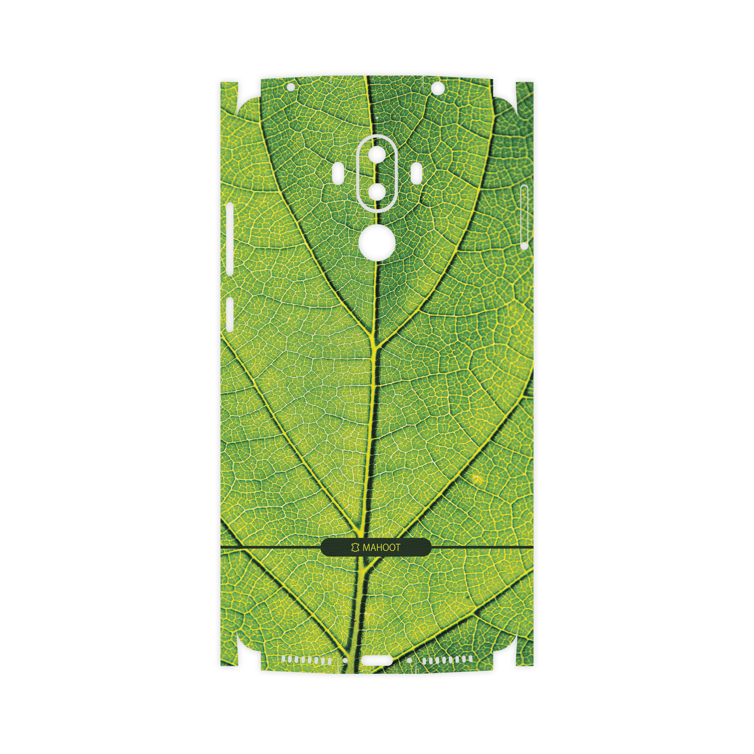 برچسب پوششی ماهوت مدل Leaf-Texture-FullSkin مناسب برای گوشی موبایل هوآوی Mate 9