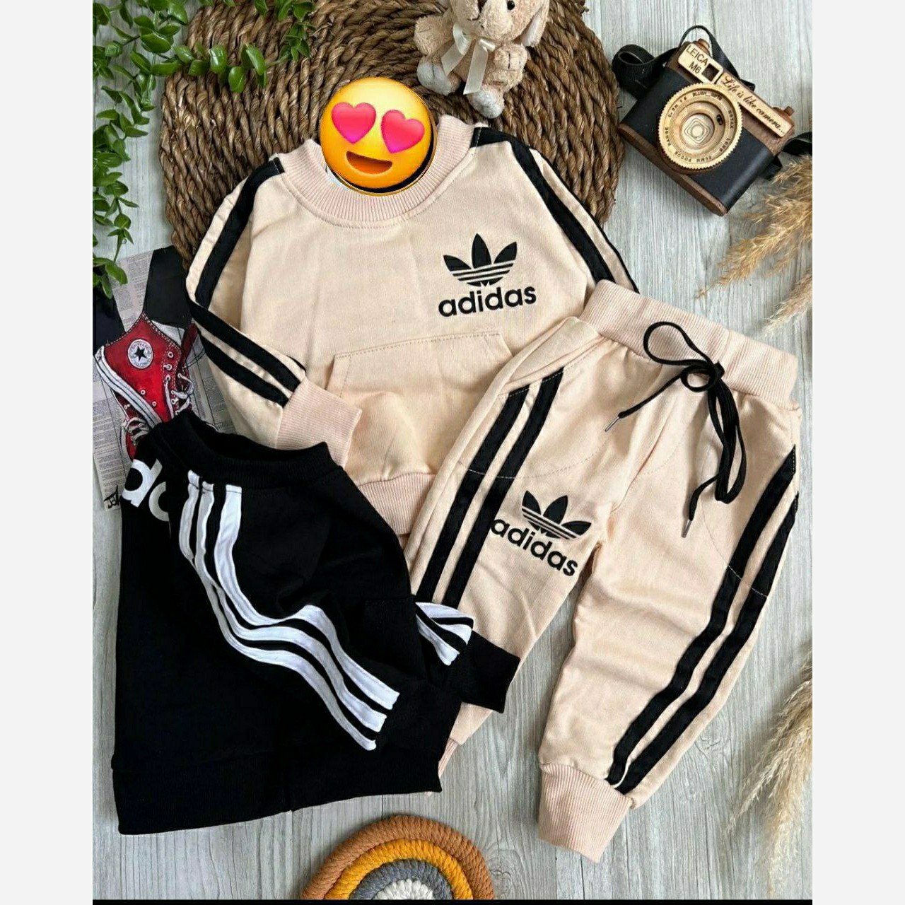 بلوز شلوار اسپورت بچه گانه سایز 50 و 55