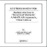 خرید و دانلود نسخه کامل کتاب [Solution Manual] An Introduction to Numerical Methods: A MATLAB Approach (3rd Edition) - Pdf