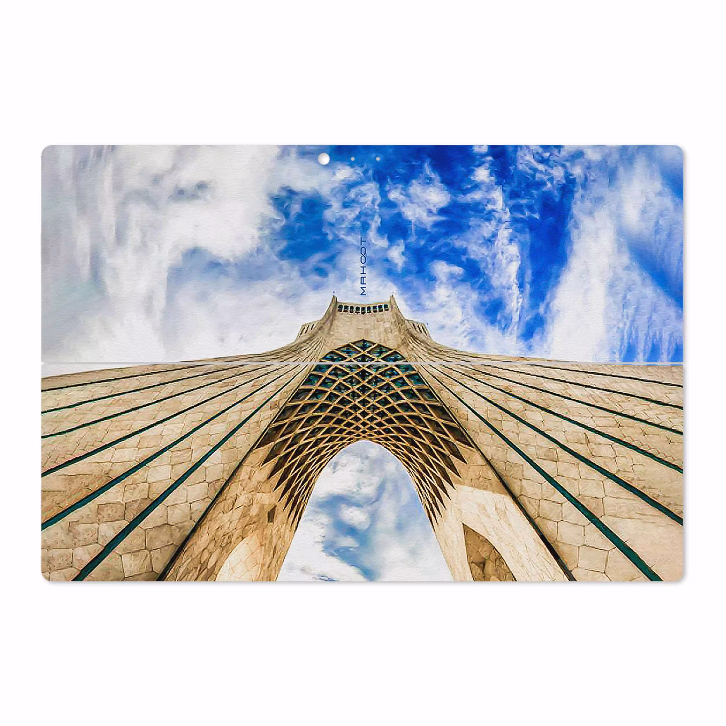برچسب پوششی ماهوت مدل AZADI-Tower مناسب برای تبلت مایکروسافت Surface Pro 3 2014