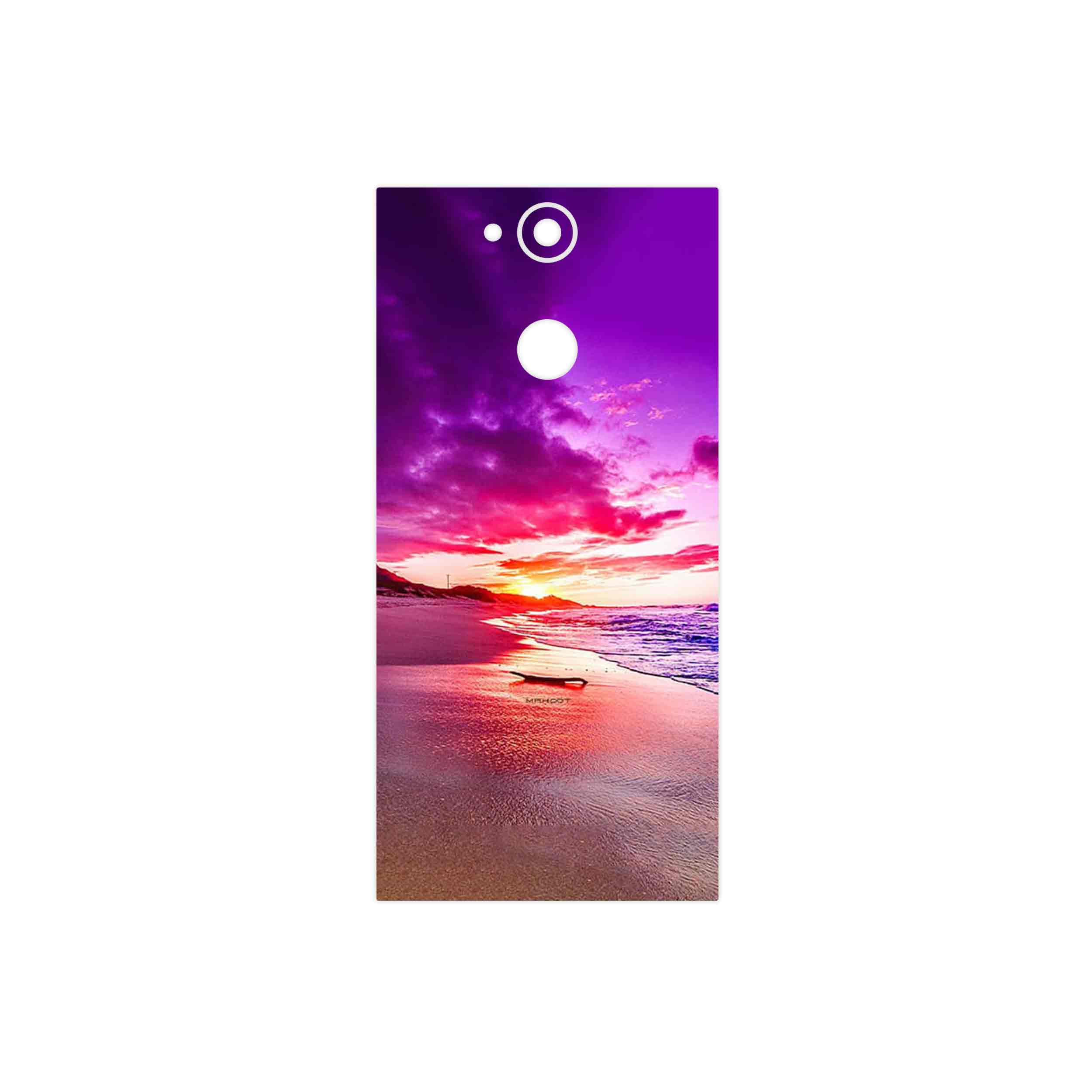 برچسب پوششی ماهوت مدل Sunset مناسب برای گوشی موبایل سونی Xperia XA2