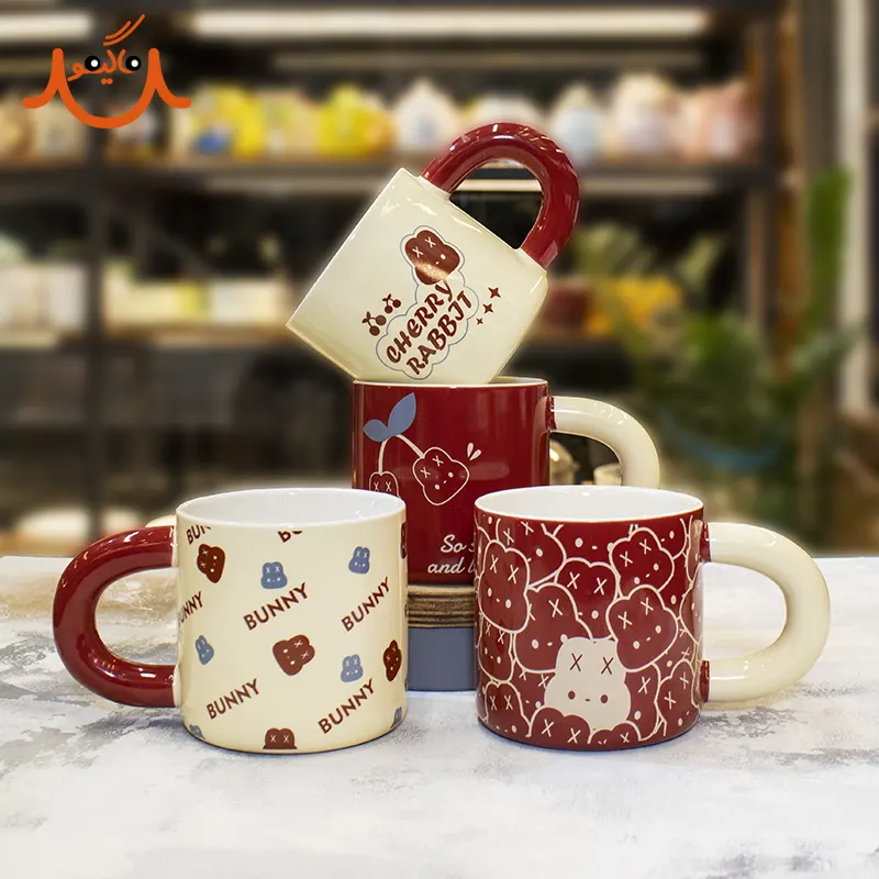 ماگ سرامیکی فانتزی طرح Bunny