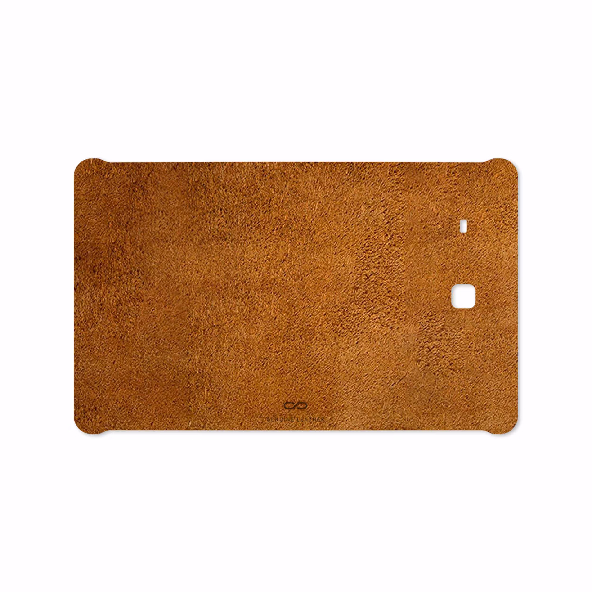 برچسب پوششی ماهوت مدل Brown-Chamois-Leather مناسب برای تبلت سامسونگ Galaxy Tab E 9.6 2015 T561