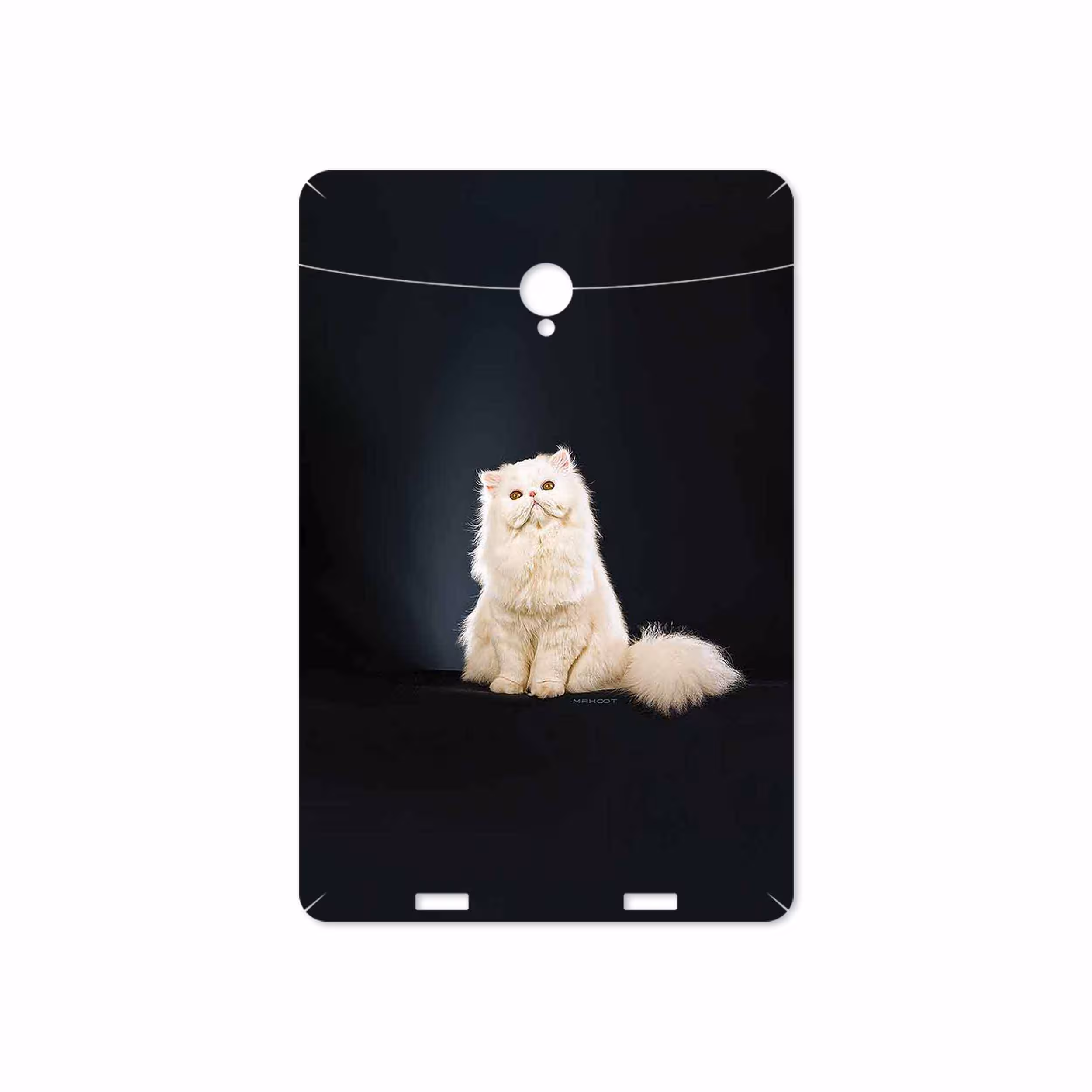 برچسب پوششی ماهوت مدل Persian cat مناسب برای تبلت وریکو Unipad