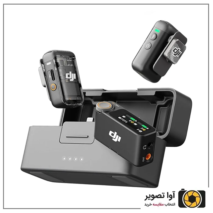 میکروفون بی‌ سیم دی جی آی DJI Mic2-2 Person