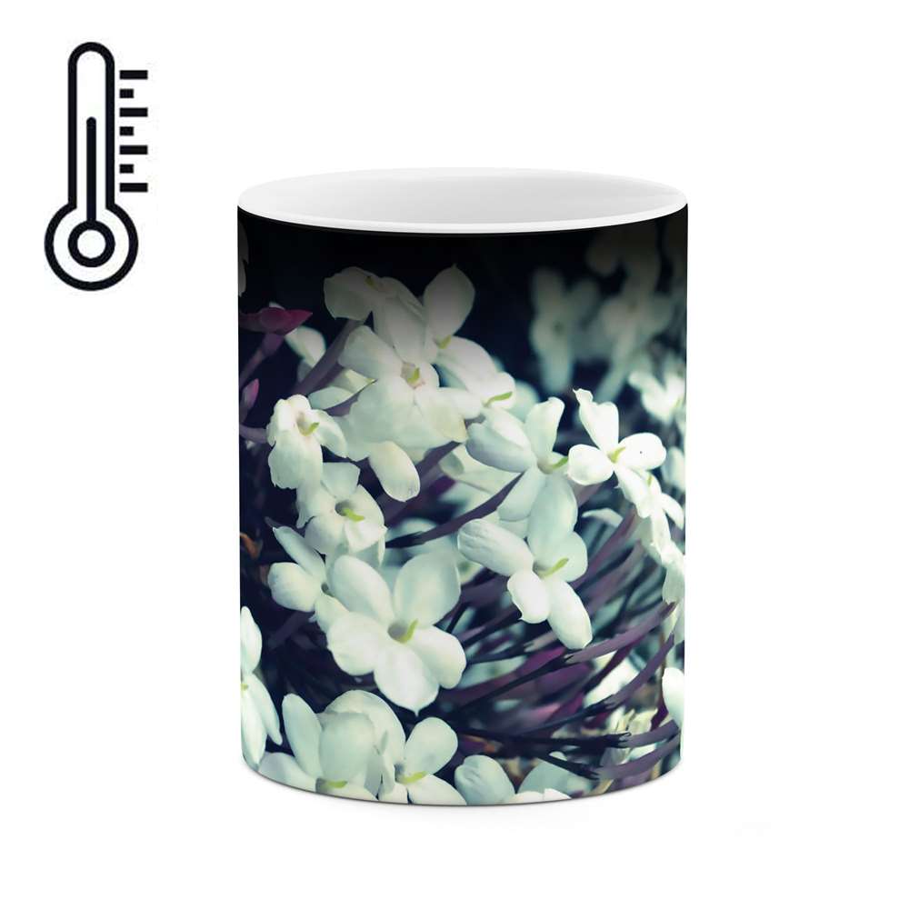 ماگ حرارتی طرح شکوفه گل مدل mgh05012