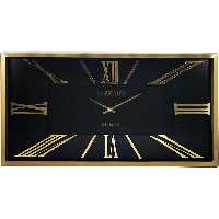 ساعت دیواری آرتمیس کد 2027 Gold Black طلایی مشکی