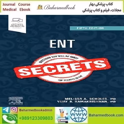 ENT Secrets 2023 TRUE PDF price 2€ - کتاب پزشکی بهار