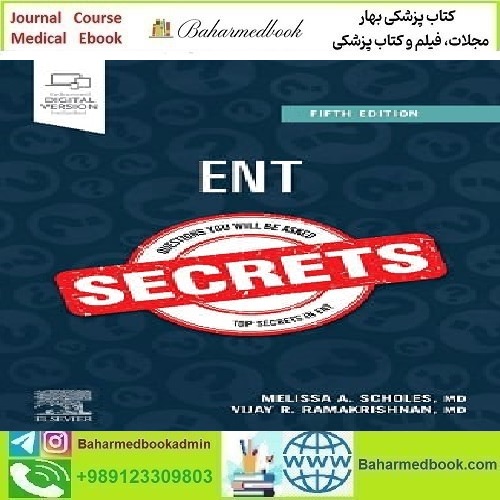 ENT Secrets 2023 TRUE PDF price 2€ - کتاب پزشکی بهار