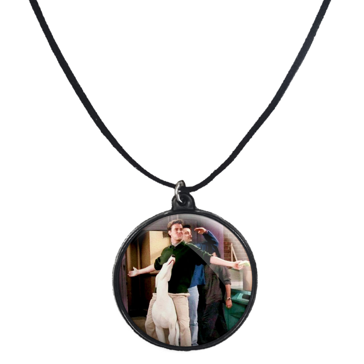 گردنبند پرمانه طرح فرندز کد pmb.18993 مدل دو طرفه