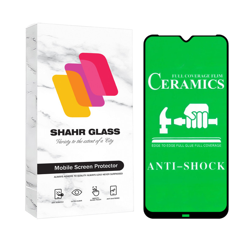 محافظ صفحه نمایش شهر گلس مدل CERCLRSH مناسب برای گوشی موبایل شیائومی Redmi Note 8 / 8 2021 | کالا برتری
