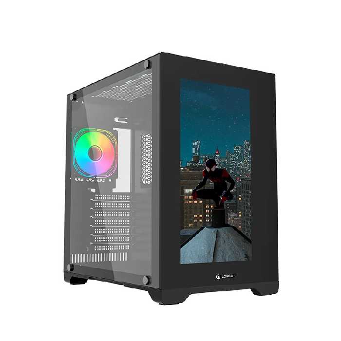 کیس گیمینگ لاجیکی مدل C589B | فروشگاه اینترنتی شهر لپ تاپ