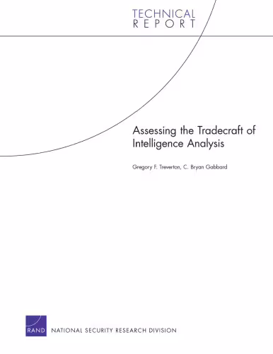 خرید و دانلود نسخه کامل کتاب Assessing the Tradecraft of Intelligence Analysis (Technical Report)