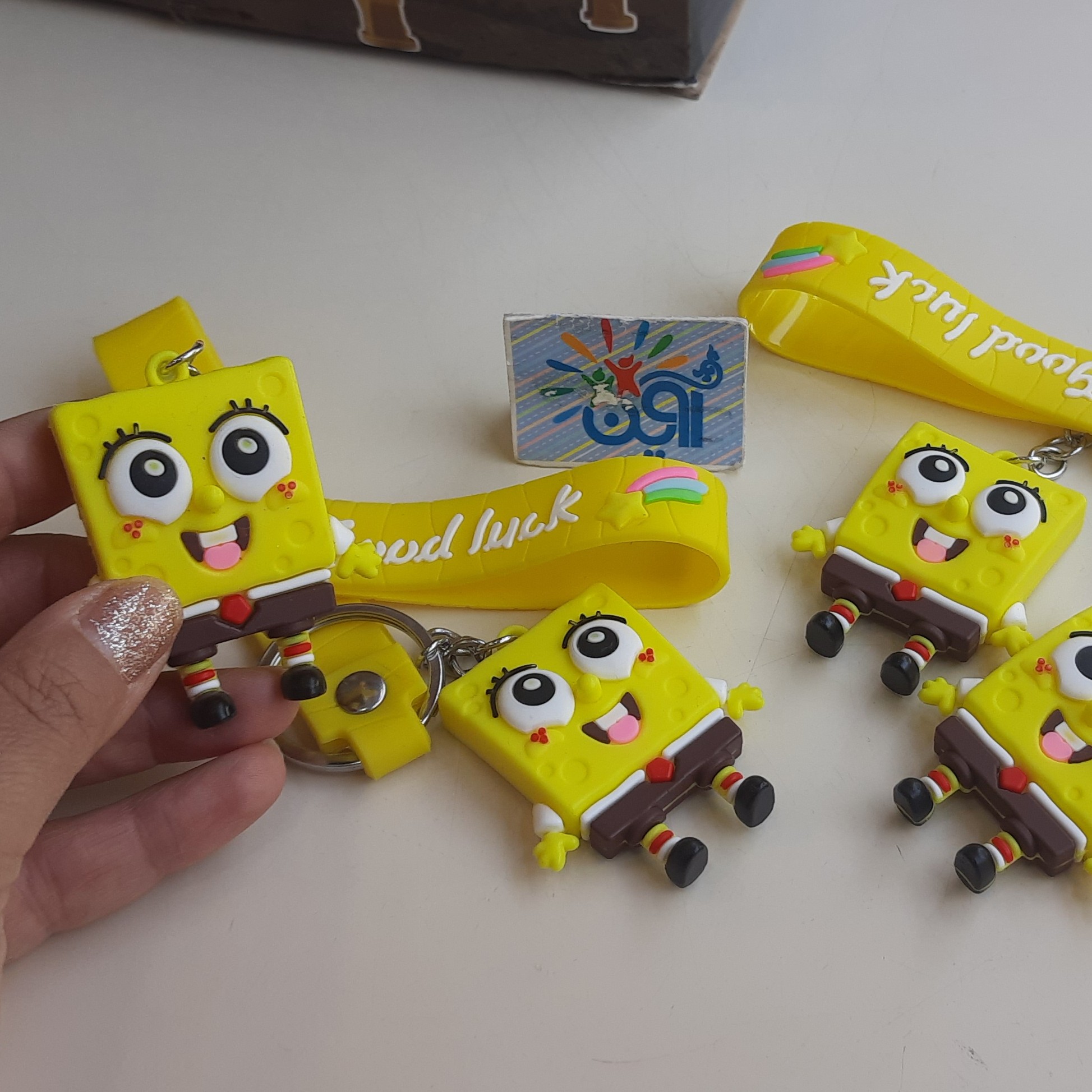 سرکلیدی سیلیکونی باب اسفنجی دخترانه پسرانه