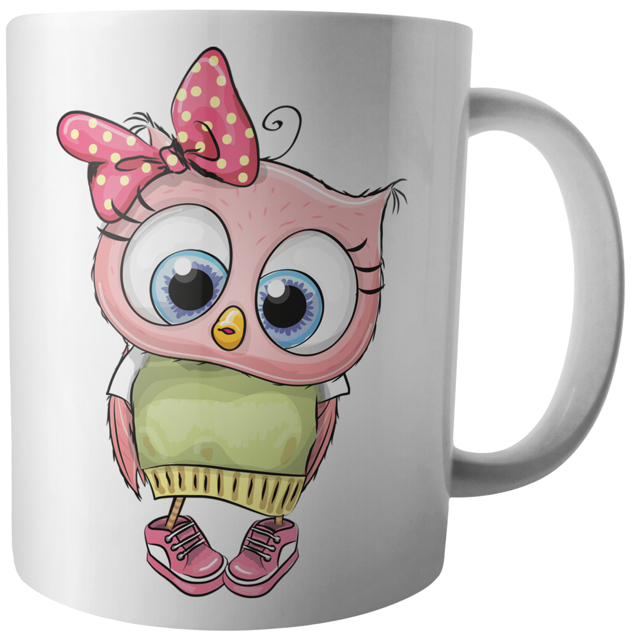 ماگ طرح جغد کد F30