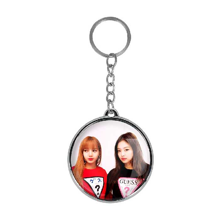 جاکلیدی خندالو طرح گروه بلک پینک مدل دوطرفه کد 1448814480