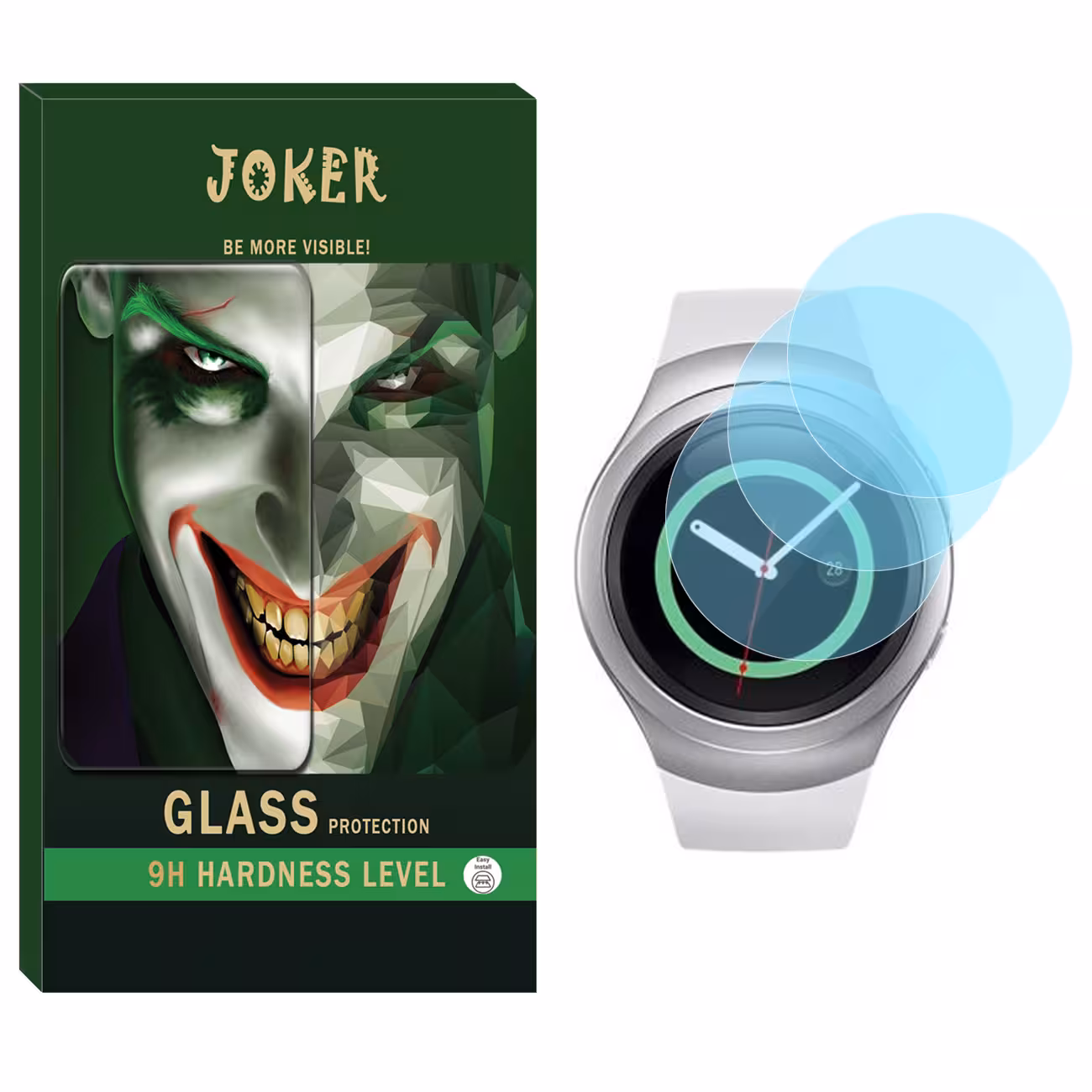 محافظ صفحه نمایش نانو جوکر مدل NJK مناسب برای ساعت هوشمند سامسونگ Galaxy Watch Gear S2 بسته سه عددی