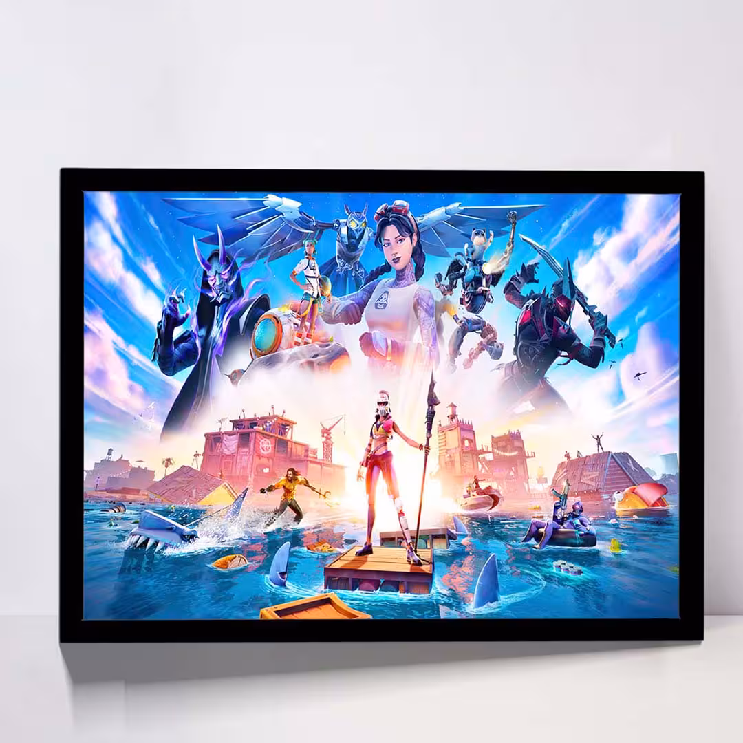 تابلو مدل fortnite کد F-12017
