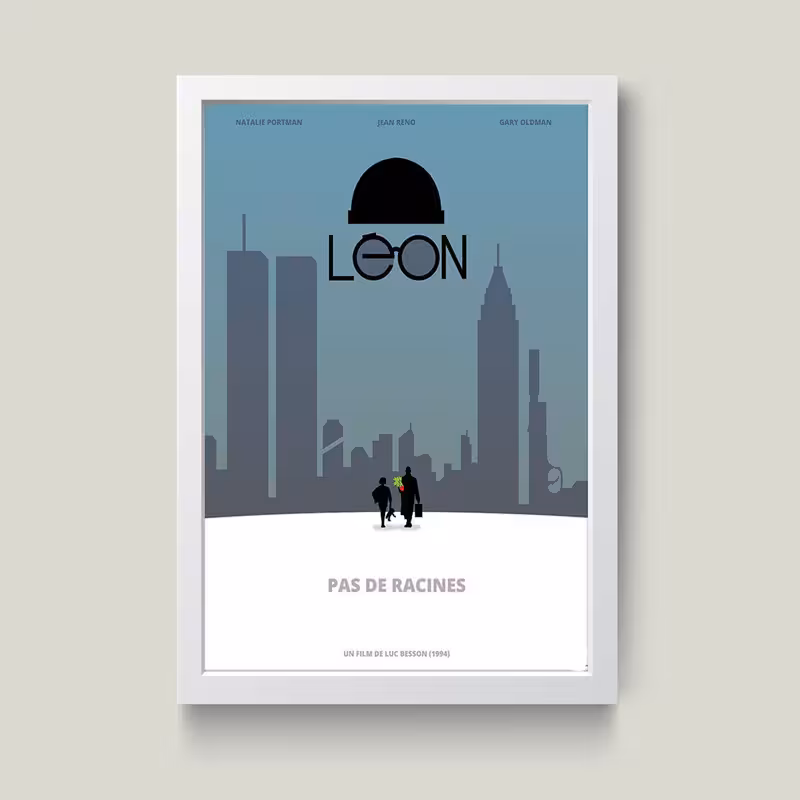 تابلو مدل LEON کد m2652-w | دنیای قاب