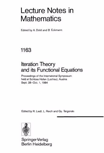 خرید و دانلود نسخه کامل کتاب Iteration Theory and its Functional Equations