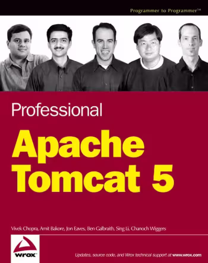خرید و دانلود نسخه کامل کتاب Professional Apache Tomcat 5