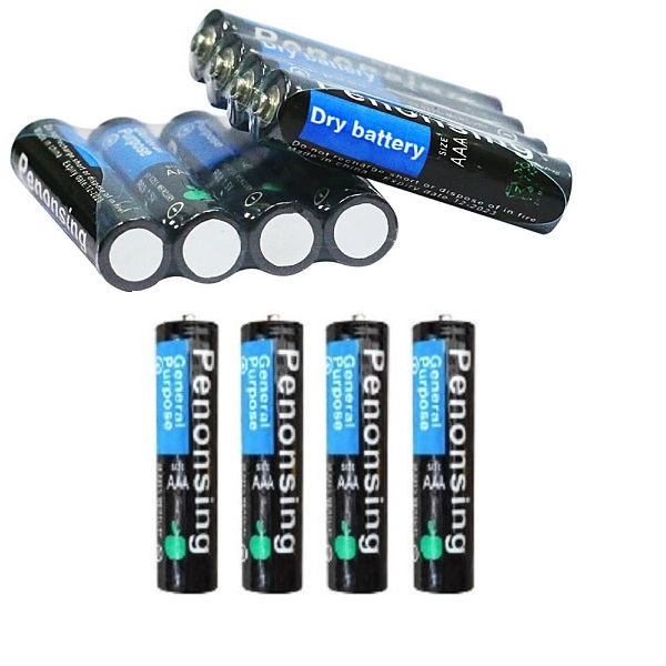 باتری نیم قلمی پنانسینگ مدل R03 بسته 12 عددی