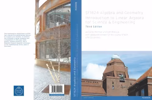 خرید و دانلود نسخه کامل کتاب SF1624 Algebra and Geometry: Introduction to Linear Algebra for Science &amp; Engineering